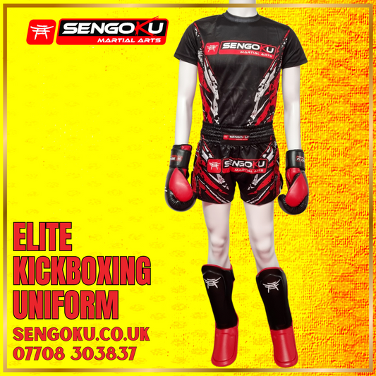 Sengoku Martial Arts Accelerator Kickboxing Uniform.