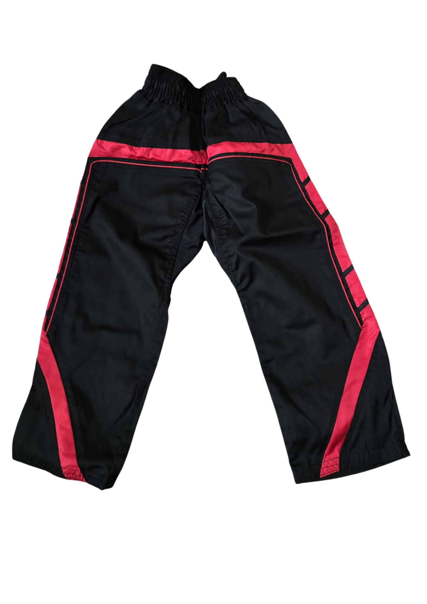 Blitz Polycotton Full Contact Kickboxing Trousers with Contrasting Trim continuing around the back